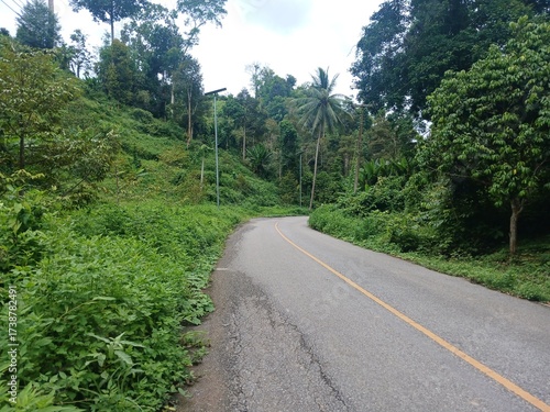 road in the mountains