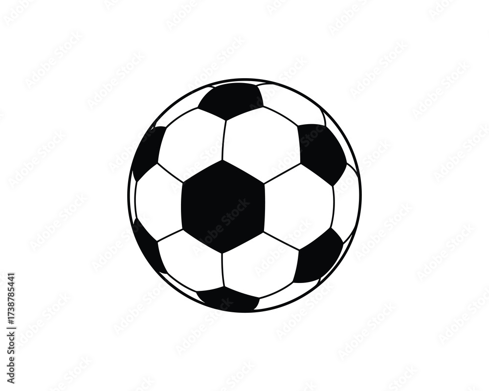 Fototapeta premium Soccer Football Ball Icon