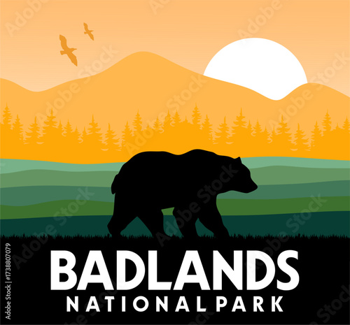beautiful views in Badlands National Park