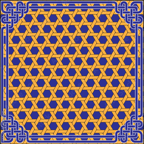 mosaic tiles in the art frame