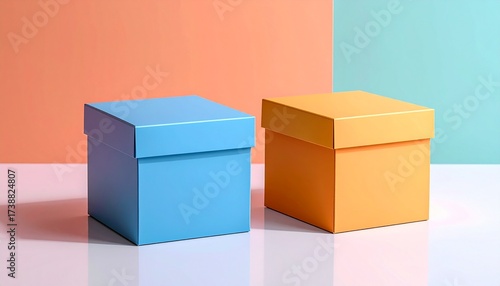 packaging box mockup image