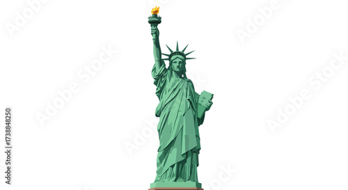 Statue of Liberty A symbol of American freedom and democracy
