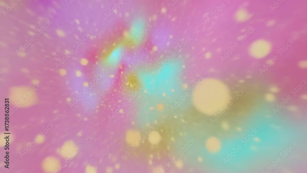 abstract colorful background, bokeh