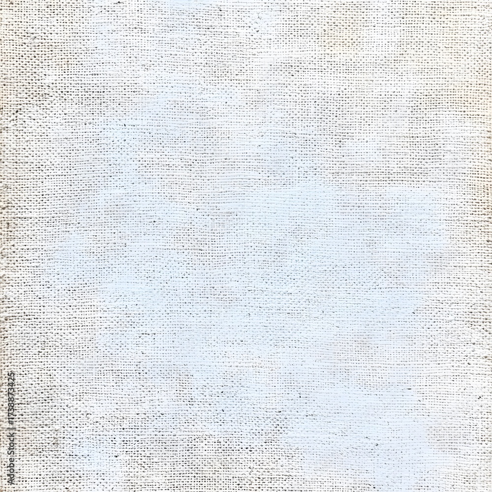 Fototapeta premium White Linen Canvas Texture Background, High Resolution Fabric Detail