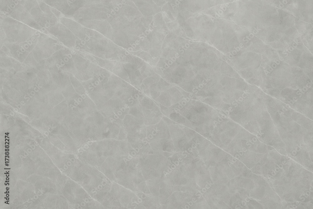 Fototapeta premium Polished gray marble surface with subtle veining seamless stone texture background