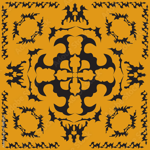 seamless pattern with flowers