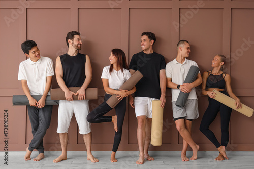 Diverse group of smiling yo...