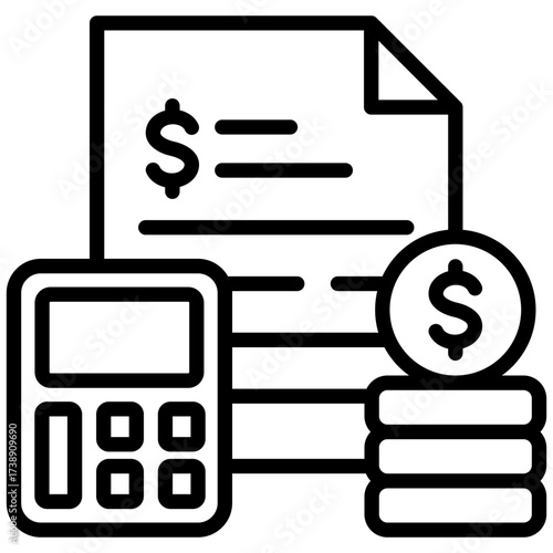 Expense Report Icon
