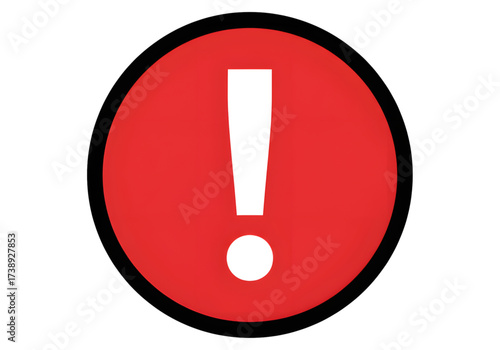 Minimal icon of a panic button app — no background, no shadow PNG