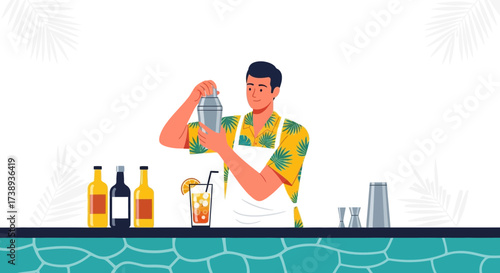 The Art Of Crafting Refreshing Cocktails In Tropical Settings For Summer Vibes