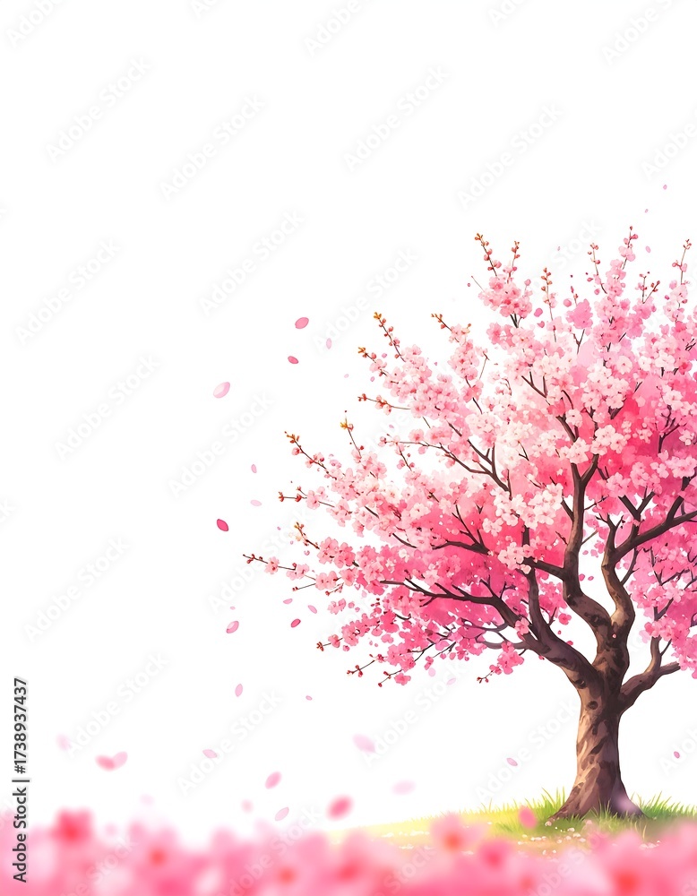 Fototapeta premium Pink Blossom Tree