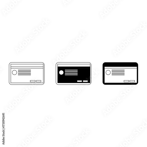 Three business cards are showcased, each with unique design elements. The arrangement highlights the importance of professional networking and brand identity.