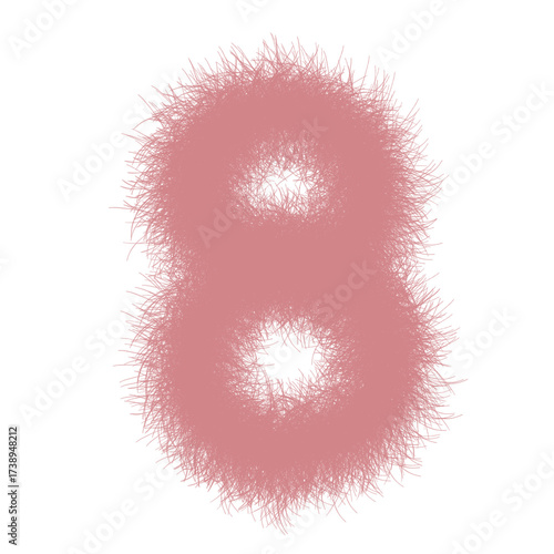 A soft and dreamy collection of hand-painted numbers 0–9, designed with a fluffy pink brush texture.
Each number expresses a unique balance between playfulness and elegance — combining gentle strokes,
