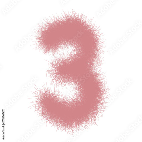 A soft and dreamy collection of hand-painted numbers 0–9, designed with a fluffy pink brush texture.
Each number expresses a unique balance between playfulness and elegance — combining gentle strokes,