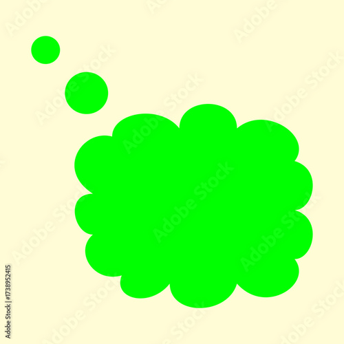 blank call out green screen vector design illustration
