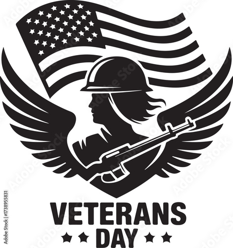 Honoring veterans with strength and patriotism art