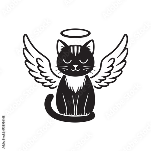 cat and bird