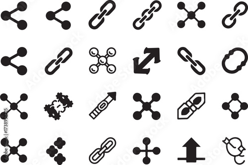 A vector illustration set features colorful letters, numbers, and zodiac symbols like Cancer in a playful educational design