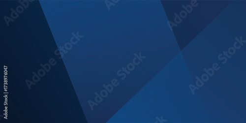 Abstract background gradient dark navy blue banner simple abstract