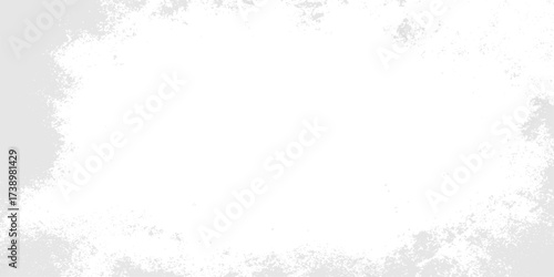 An abstract blue grunge background with a winter frame of snowflakes and an icy border for your Christmas card design