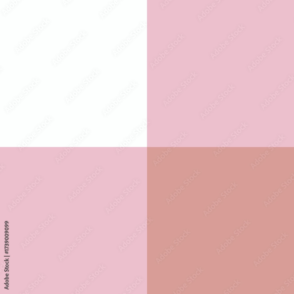 Fototapeta premium Seamless Gingham Plaid Cute Pink Pastel Pattern - Textiles Print - Wrapping paper