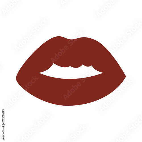 lip icon vecktor