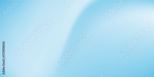 Top background with metal mirror texture. blue gradient surface with light gloss simple abstract.