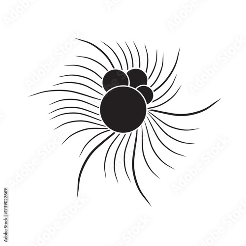 Globigerina Protozoa glyph icon