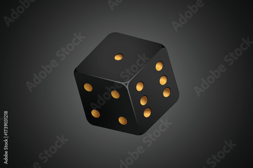 black gold dice