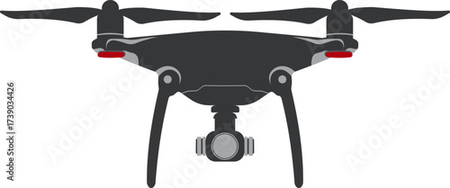 Icon with a silhouette of a combat drone.