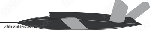 Icon with the silhouette of a Valkyrie combat aircraft.