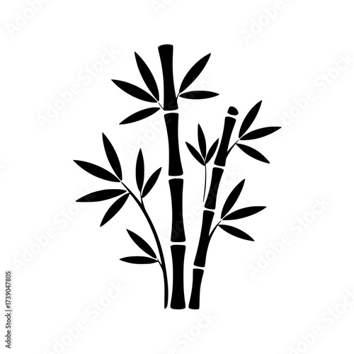 Vector art of stylized 747 text with geometric lines