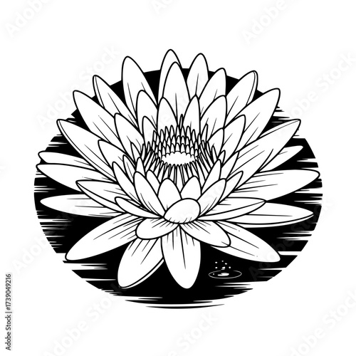 Vector art of black number 441