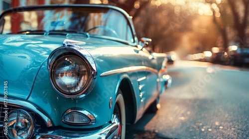 Modern Transport Design - An Image of a Sporty, Aerodynamic Vehicle