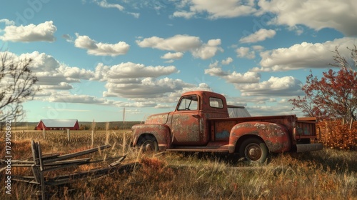 Retro Transport - Create a Scene Featuring a Classic Vintage Car