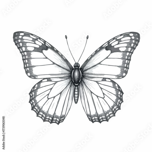 butterfly, illustration, design, beautiful, nature, floral, vector, spring, summer, decoration, insect, colorful, background, abstract, wing, fly, silhouette, flower, art, white, pattern, isolated, pr