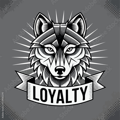 wild, vector, illustration, animal, wolf, symbol, silhouette, tattoo, graphic, design, black, art, dog, face, predator, wildlife, drawing, head, mascot, print, nature, coyote, emblem, zoo, power, mamm