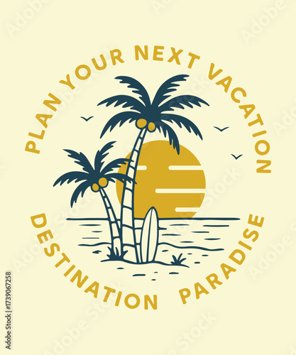 design vintage retro tshirts with handdrawn illustrations and outdoor clothing