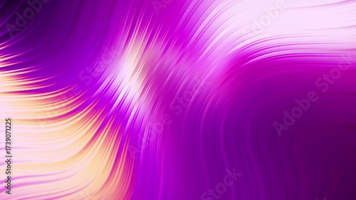 Abstract animated background digital art with flowing lines and vibrant purple and white color scheme