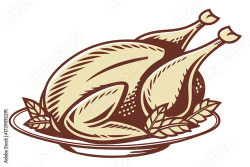 vector illustration of a pirate ship