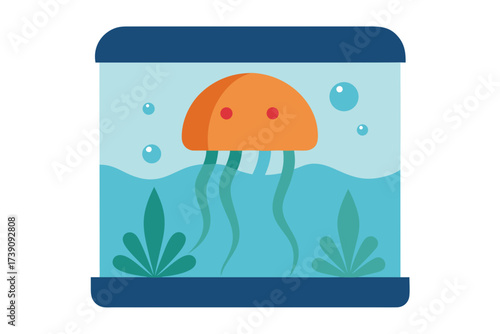 aquarium with fishes
