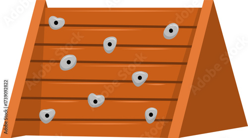 Colorful Playground Swing Set Illustration for Children's Fun and Outdoor Play Activities