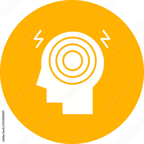 ADHD Focus Icon Icon