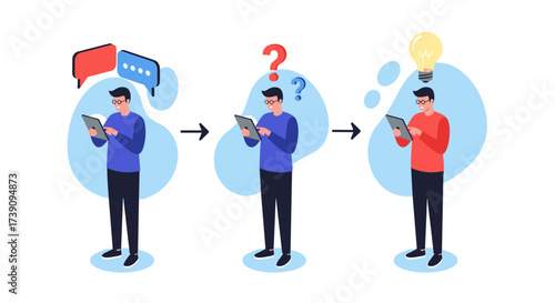 Understanding communication challenges and finding solutions through mobile devices.