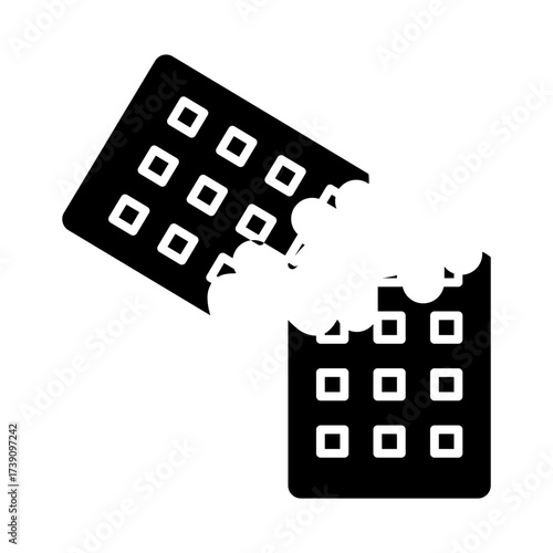 waffle glyph icon