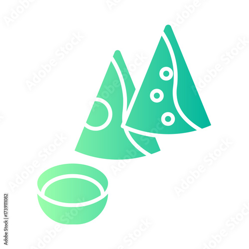 samosa gradient icon