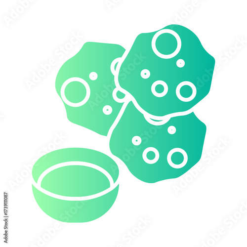 Roti Canai gradient icon