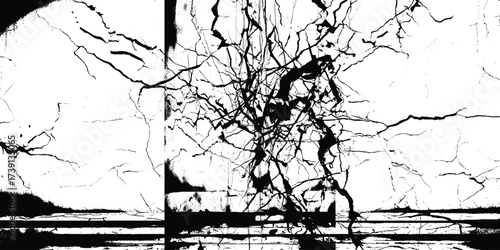Grunge Sketch Effect Texture. 
