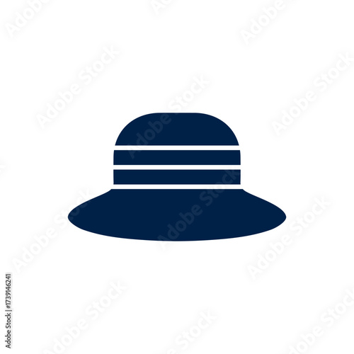 Women hat vector illustration icon