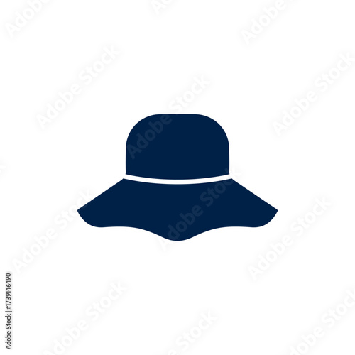 Women hat vector illustration icon